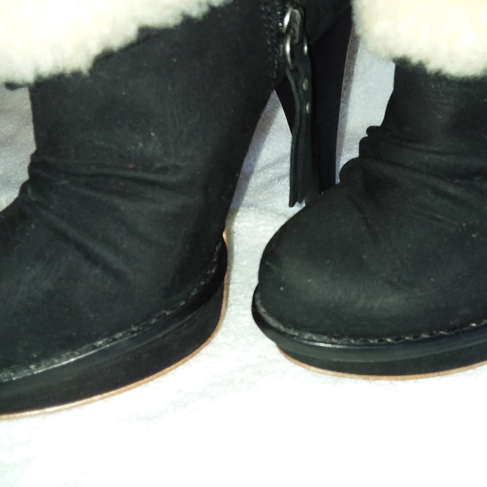 Ugg Black Plush Platform Boot Order Canceled Last… - image 8